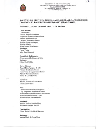 Plano Gestão EE Antonio Marin