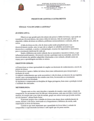 Plano Gestão EE Antonio Marin