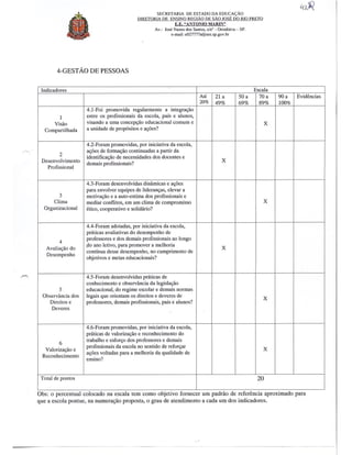 Plano Gestão EE Antonio Marin