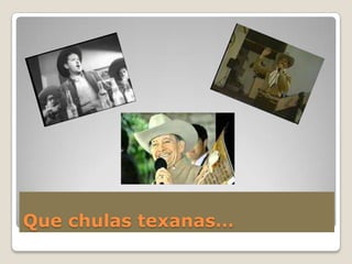 Que chulas texanas…
 
