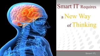 Smart IT Requires
                                                a New   Way
                                                   of Thinking




©2012 ScienceLogic Inc. All rights reserved
© 2012 ScienceLogic Inc. All Rights Reserved
 