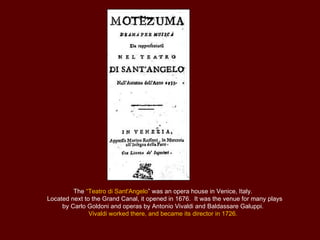 His Last Years In the summer of 1740, he decided to leave Venice  and after a move to Dresden, where he played the famous "Concerts in Dresden, he moved to Vienna, hoping to regain his reputation there. Vivaldi perhaps was looking for the benevolence of the Austrian Emperor Charles VI to get the post of Kapellmeister in the Habsburg court.  The fact is that the sudden death of his patron in Austria on October 20, before his arrival in Vienna, left himself without patrons and his purpose vanished. Antonio Vivaldi died of an "internal inflammation", July 28, 1741 , alone in Vienna, where he was buried in the cemetery of a hospital for the poor. Vivaldi immediately fell into oblivion after his death. The Red Priest was remembered more for his reputation as a virtuoso of the violin than for his great compositions.  It was only thanks to the rediscovery of several Bach works that German musicologists discovered that Bach had taken the melody of a large number of concerts, some twenty, from Vivaldi, then the Red Priest fame as a great composer was again recognized.  