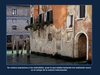 RitaCrane
Su música impresiona a los entendidos, pues lo que estaba haciendo era realmente nuevo
en el campo de la música instrumental.
 