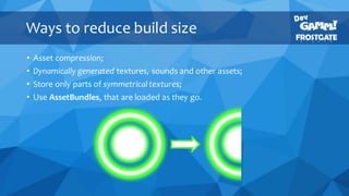 Optimization in Unity: simple tips for developing with "no surprises ...
