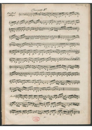 Anton stadler.duo para dos clarinetes