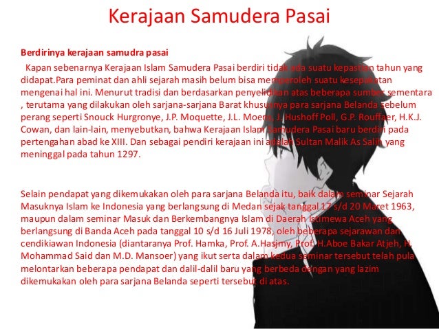 Kerajaan Samudra Pasai Kerajaan Samudra Pasai