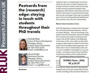 SCONUL Focus , 2010,
49, p.35-37
 