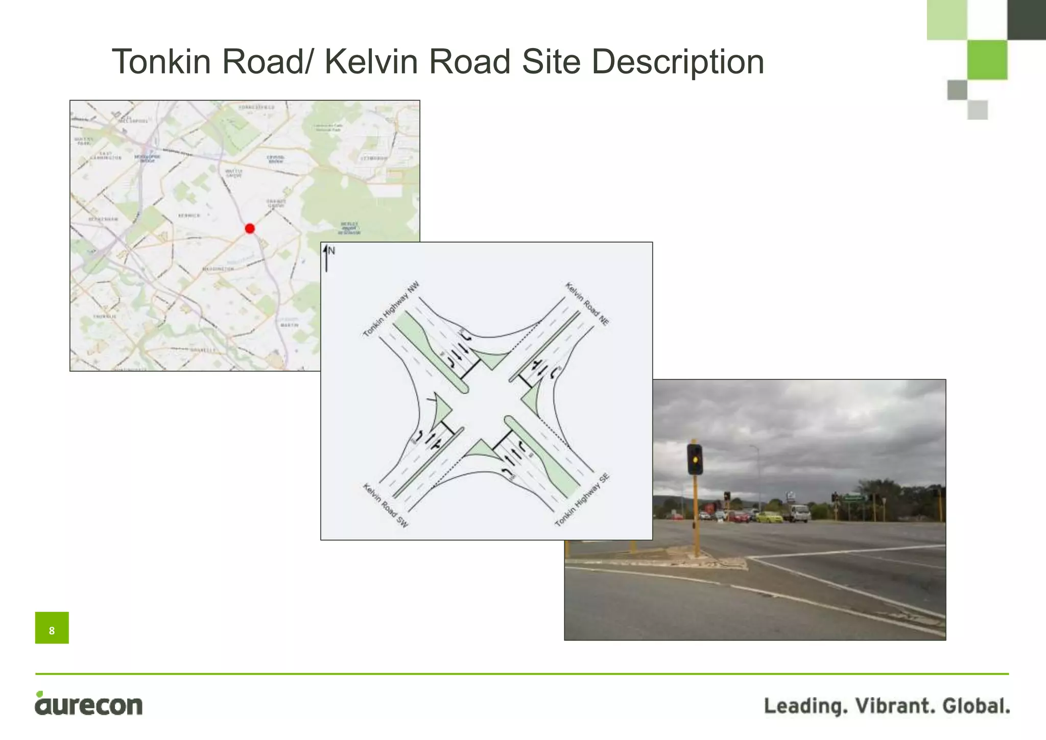 8
Tonkin Road/ Kelvin Road Site Description
 