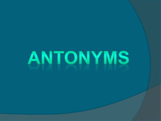 ANTONYMS - THE QUEEN OF BOXING