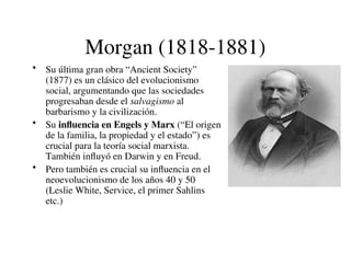Morgan Marx Antropología del Parentesco: El Caso Morgan y Sistemas Terminológicos | PPT