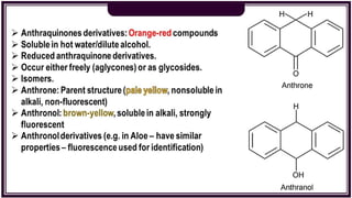 Antraquinone glycosides