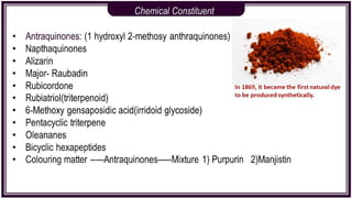 Antraquinone glycosides