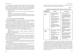 220
Resursele umane
221
Resursele umane
În cadrul procesului de planificare trebuie prevăzute măsuri concrete de redistri-
buire a personalului în cadrul firmei, atât pe verticală, cât şi pe orizontală, măsuri
de trecere în şomaj a personalului (dacă este nevoie) sau măsuri de recalificare a
acestuia. Pentru determinarea acestor variabile este necesară verificarea funcţiilor ce
trebuie îndeplinite în cadrul firmei, prin examinarea următoarelor aspecte:
-  funcţiile existente;
-  raporturile/legăturile dintre aceste funcţii, studiate prin prisma analizei fişe-
lor de post;
-  numărul persoanelor care îndeplinesc anumite funcţii;
-  importanţa şi rolul fiecărei funcţii, prin realizarea unei ierarhii pentru a deter-
mina funcţiile mai importante şi cele care pot fi reduse în cazul unor eventuale
dificultăţi.
7.2.2.  Recrutarea şi selectarea personalului
Recrutarea personalului este procesul de asigurare a unui număr suficient de
mare de candidaţi calificaţi din care să fie posibilă selectarea celor care corespund
cel mai bine cerinţelor pentru ocuparea posturilor vacante în firmă.
În linii mari, cu cât numărul candidaţilor este mai mare, cu atât se consideră că
procesul de recrutare este mai reuşit. Însă nu contează doar latura cantitativă, ci şi
cea calitativă, adică gradul de compatibilitate între cerinţele postului şi calificarea
candidaţilor (abilităţi, aptitudini), care trebuie să corespundă cât mai bine cerinţelor
înaintate de conducerea firmei. În felul acesta, evidenţiem, în ceea ce priveşte evalu-
area procesului de recrutare a personalului, două categorii de indicatori:
-  indicatori cantitativi de evaluare – numărul candidaţilor recrutaţi pentru un
post vacant;
-  indicatori calitativi de evaluare – gradul de corespundere a calificărilor can-
didaţilor cu cerinţele postului.
Evaluarea procesului de recrutare trebuie efectuată pe baza ambelor categorii de
indicatori enunţate mai sus.
Întreprinzătorul poate utiliza două tipuri de surse de recrutare a personalului, şi
anume: sursele interne şi cele externe. Sursele interne de recrutare se referă la me-
diul intern al firmei şi cuprind: actualii angajaţi ai firmei, care pot fi transferaţi, pro-
movaţi sau retrogradaţi; foştii angajaţi ai firmei; solicitanţii precedenţi la posturile
vacante; prietenii sau rudele angajaţilor.
La sursele externe de recrutare se referă: instituţiile de învăţământ de toate ni-
velurile; agenţiile specializate (de stat sau private) de încadrare în câmpul muncii;
anunţurile publicitare.
Atât sursele interne de recrutare a personalului, cât şi cele externe prezintă avan-
taje şi dezavantaje, unele dintre care sunt relevate în tabelul 7.1.
Prin urmare, sursele interne creează premise pentru o mai bună motivare a sala-
riaţilor actuali ai firmei, orientându-i spre prestarea unei activităţi (munci) mai pro-
ductive şi calitative, spre implicarea în soluţionarea diverselor probleme pe care le
întâmpină firma, spre instruirea continuă şi permanentă în vederea creşterii gradului
de profesionalism. În acelaşi timp, utilizarea excesivă a surselor interne determină
perpetuarea metodelor şi tehnicilor de management vechi, generând un deficit de
noi idei de afaceri şi tehnici de organizare a activităţilor.
Tabelul 7.1
Avantajele şi dezavantajele surselor interne şi externe de recrutare
Tipul surselor
de recrutare
Avantaje Dezavantaje
Surse
interne
-  Competenţele persoanei
care ocupă postul sunt
cunoscute;
-  Recrutarea este mai rapidă
şi cu costuri mai mici;
-  Perioada de încadrare este
mai redusă, deoarece candi-
datul cunoaşte firma;
-  Creşte motivaţia angajaţilor
în vederea viitoarelor
promovări;
-  Probabilitatea fluctuaţiei
cadrelor este mai redusă, în
special din partea angajaţilor
competenţi.
-  Pot avea loc favoritisme;
-  În cazul extinderii rapide a
firmei, posibilităţile de comple-
tare a posturilor vacante cu
personalul deja existent sunt
reduse;
-  Salariaţii existenţi ai firmei pot
fi promovaţi înainte de a fi
pregătiţi pentru noul post;
-  Se creează un efect de
“propagare” de posturi libere
în momentul promovării sau
transferării unui angajat;
-  Utilizarea exclusivă a surselor
interne conduce la pier-
derea flexibilităţii din partea
angajaţilor.
Surse
externe
-  Se aduc noi idei şi puncte de
vedere în firmă;
-  Persoanele venite din afară
pot fi mai obiective;
-  Se evită efectul “propagării”
postului liber;
-  Se realizează economii
în costurile de pregătire,
deoarece sunt angajaţi
specialişti gata formaţi.
-  Evaluările celor angajaţi sunt
bazate pe surse mai puţin
sigure;
-  Descurajează angajaţii actuali
ai firmei, deoarece se reduc
şansele de promovare;
-  Deoarece piaţa externă este
mult mai largă şi mai dificil de
cercetat, costurile sunt mai
mari pentru firmă.
Utilizarea preponderentă a surselor externe de recrutare este mai puţin costisi-
toare pentru firmă în ceea ce priveşte angajarea specialiştilor, inclusiv funcţionali,
de înaltă calificare (economişti, contabili, ingineri etc.), decât pregătirea (instruirea,
recalificarea) acestora. Mai mult decât atât, angajaţii din exterior servesc drept ge-
neratori de noi idei de afaceri/derulare (organizare) a acestora, aducând cu sine în
firmă cunoştinţe şi practici performante, de ultimă oră. Însă nu trebuie uitat faptul
că angajaţii veniţi din exterior necesită o perioadă mult mai mare de acomodare/
integrare în firmă, servind drept surse de posibile stări conflictuale şi de tensiuni în
grupurile lor de muncă.
 