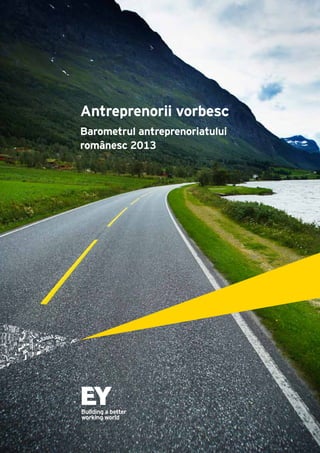 Antreprenorii vorbesc
Barometrul antreprenoriatului
românesc 2013
 