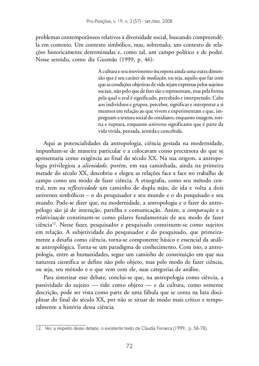 Antropologia Estudos Culturais E Educação Desafios Da Modernidade Resenha