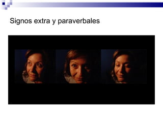 Signos extra y paraverbales
 