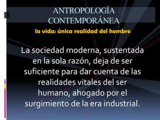 Antropología filosófica Slide 19
