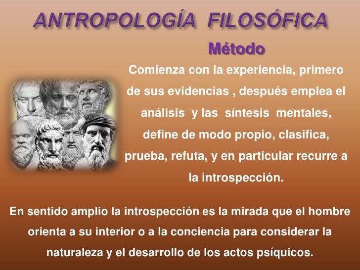 Antropología Filosófica Educativa