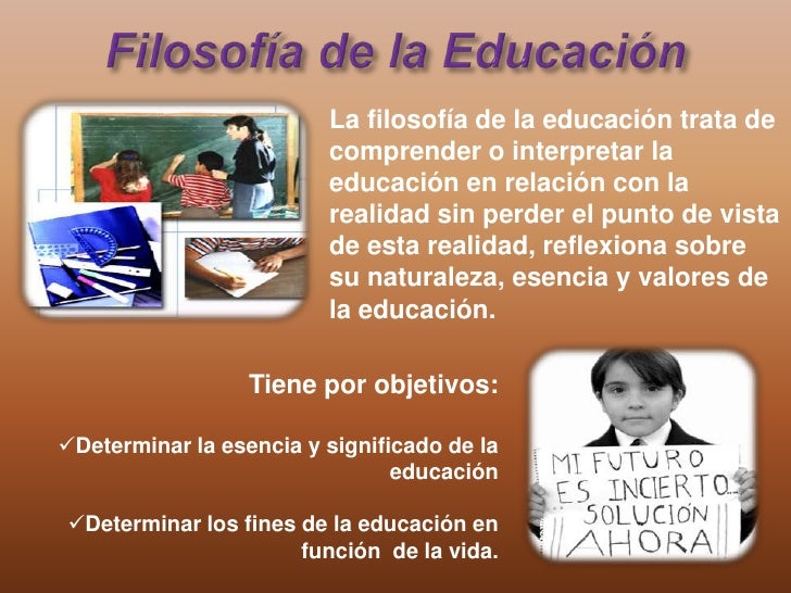 Antropología Filosófica Educativa