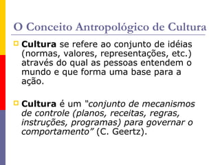 Geetz Base Form Antropologia da Comunicação | PPT
