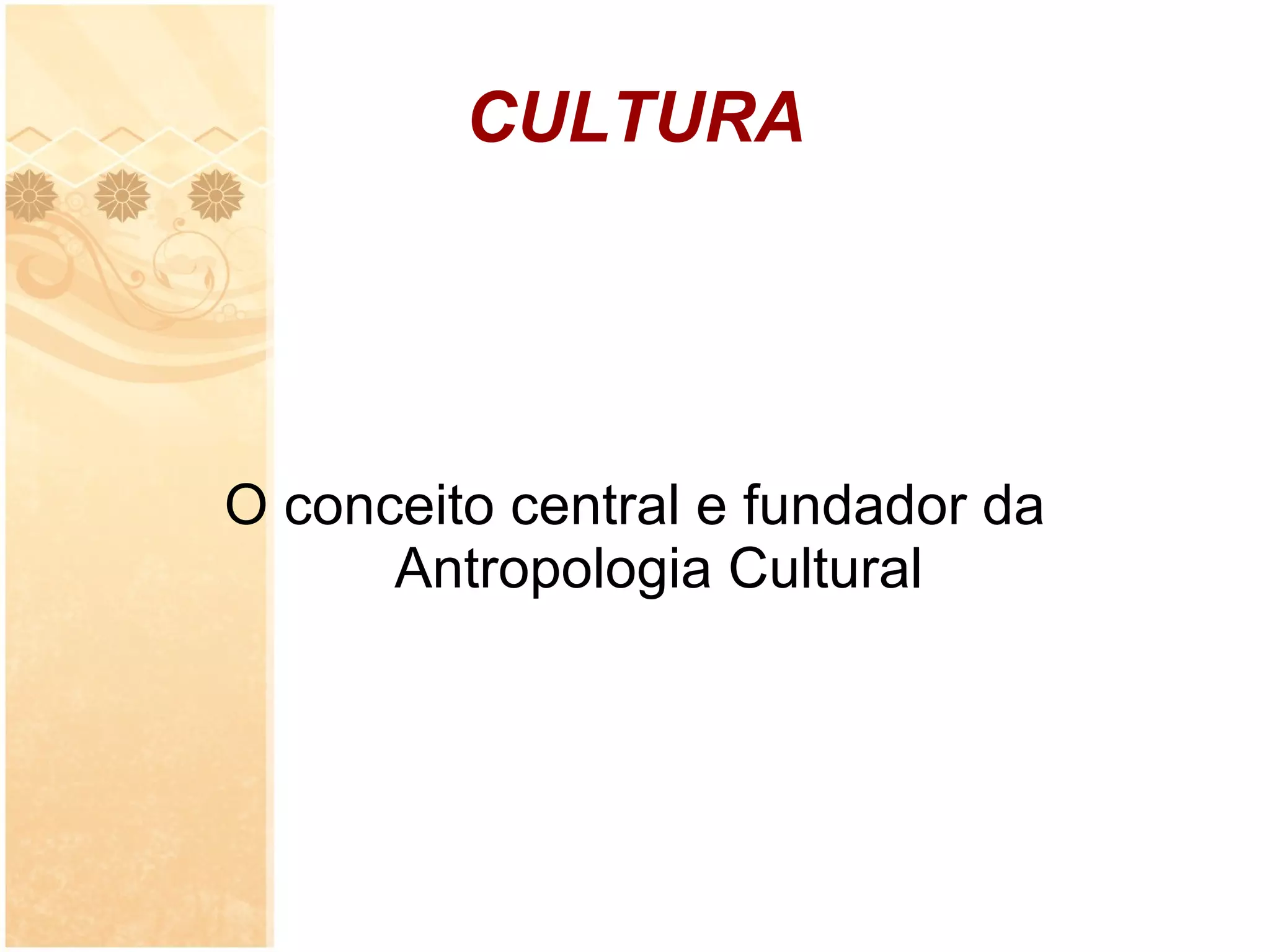 Antropologia: conceitos basicos | PPT
