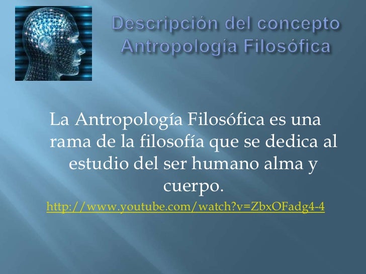 Antropologia filosofica
