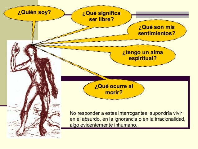 Antropología filosófica El hombre Problemas antropológicos