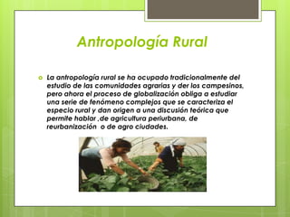 Antropologia social ... | PPTX