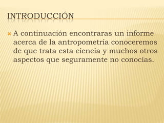 AntropometríA