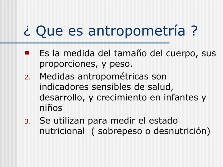 AntropometríA