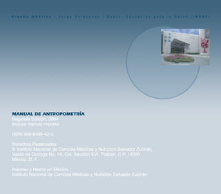 Antropometria  para educacion fisica 