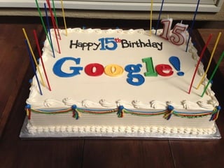 Eric Sieverts, IBW-UA, 4-4-2014
Google vierde vorig jaar
zijn 15de
verjaardag
11
 