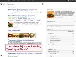 ... en alleen bij landeninstelling
"Verenigde Staten"
46
 