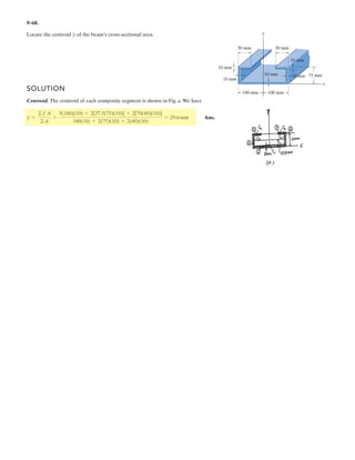 7– . Determine the internal normal force, shear force, and
moment at point C in the cantilever beam.
A
B
C
w0
L––
2
L––
2
18
 