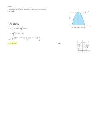 6My = 0; T P r l sin T  