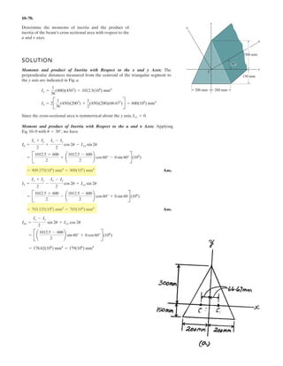 7–10 . If h = 5 m, determine the maximum tension
developed in the chain and its length. The chain has a mass
per unit length of .8 kgm
A B
50 m
h ϭ 5 m
1
 