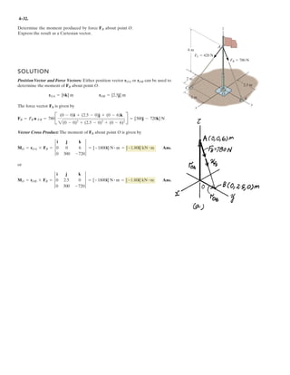 0

n 6Fy = 0; TA cos T  