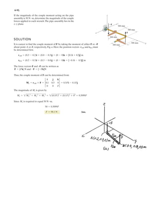 0
6Fy = 0; FAD cos T1  