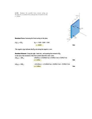 3–61. Determine the tension developed in cables , ,
and required for equilibrium of the 75-kg cylinder.AD
ACAB
1 m
3 m
3 m
4 m
1.5 m
2 m
2 m
1 m
A
C
z
y
x
B
D
 
