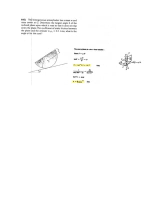 2 m 2 m 2 m 2 m 2 m 2 m
1.5 m
1.5 m
3 m
4 m
(6) – 1.50(4) – 1.20(2) = 0
kN
kN
kN
1.60(4) (3) = 0
1.60(4) (3) = 0
kN
N
N
N
.
.
 