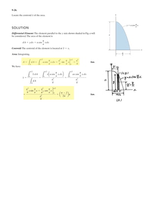 A 300-kg counterweight, with center of mass at G, is
mounted on the pitman crank AB of the oil-pumping unit.
If the motor supplies a torque of , determine
the force F developed in the fixed cable attached to the end
of the walking beam DEF.
M = 2500 N # m
A
B
M
D E
F
F0.5 m
30Њ
30Њ
1.75 m 2.50 m
G
0.65 m
6–111.
 