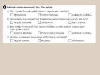 Antzinako Erregimena (4DBH)