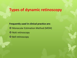 Dynamic Ret Objective Refraction and Subjective Refraction | PPTX