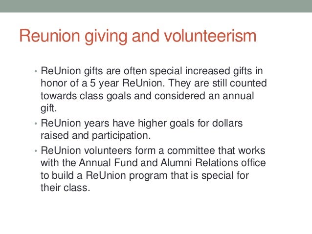 Solicitation Letter For Class Reunion