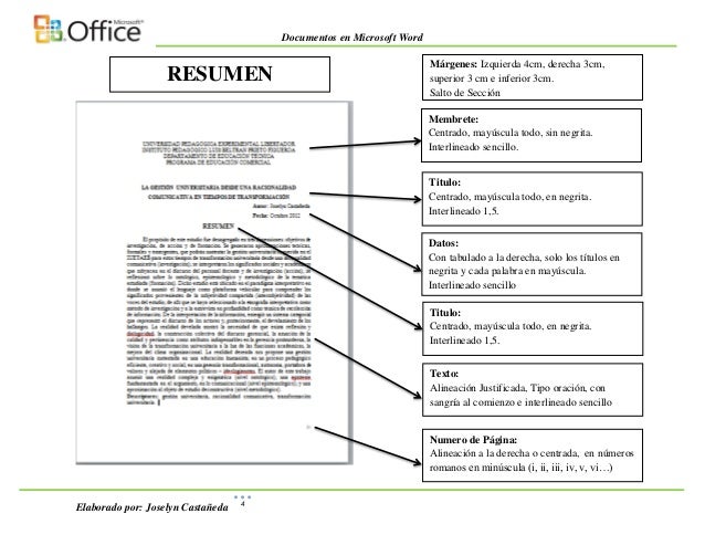 formato apa ejemplo word