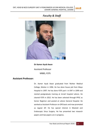Anual report book of ent ii | PDF