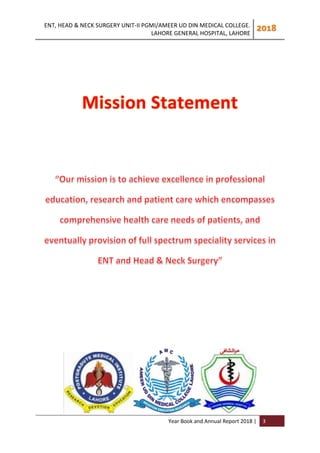 Anual report book of ent ii | PDF