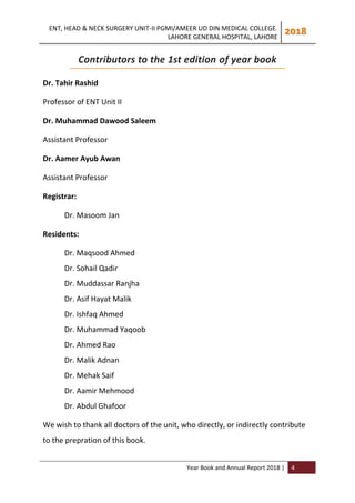 Anual report book of ent ii | PDF