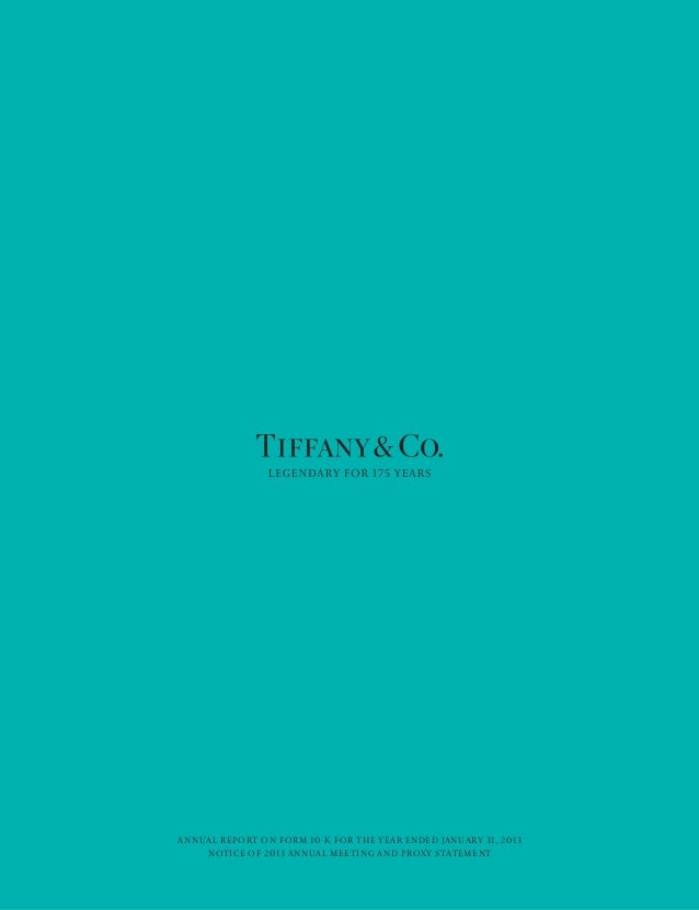 tiffany & co financing