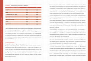 Na maioria dos canteiros de obra avaliados, as instalações sanitárias, vestiários e locais para refeição
eram precários e em quantidade insuficiente para o número de trabalhadores. Os vasos sanitários não
tinham assentos, os recipientes para o descarte de papel higiênico não tinham tampas, alguns não ti-
nham chuveiros e outros não tinham água aquecida; os estrados em madeira estavam comprometidos
com fungos, tornando-os escorregadios, faltavam cabides e saboneteiras, as toalhas de banho ficavam
fora dos armários ou penduradas com roupas; e não havia papel toalha para secagem das mãos.
Foi comum observar vestiários com armários enferrujados, sem portas ou sem olhais para cadeados,
em número insuficiente para todos os trabalhadores, ficando as vestimentas e objetos pessoais pelos
pisos ou pendurados nas portas.
Alguns canteiros não dispunham de refeitório e outros apresentavam inadequações como áreas insu-
ficientes para todos os trabalhadores e o não revezamento de horários para as refeições; mesas com
tampos de material poroso e com farpas, fechamento parcial com tela, marmiteiro instalado a céu
aberto, sem condições adequadas para conservação dos alimentos e dos utensílios e presença de
insetos sobre as marmitas.
Outras inadequações observadas em 32,4% dos canteiros de obra avaliados foram relativas ao for-
necimento de água potável: distâncias superiores a 15 metros na vertical, para acesso dos trabalha-
dores aos bebedouros e ausência de copos descartáveis para água de garrafão ou filtro. Foi comum
observar garrafas plásticas com água, nos postos de trabalho, consumida pelo trabalhador em copo
coletivo, sem higienização das mãos ou do recipiente.
Foram observadas instalações elétricas provisórias, executadas por trabalhador não qualificado e as
mais diversas improvisações em todos os canteiros. Constatamos, inclusive, situações de alto risco
como caixas de distribuição de eletricidade, abertas sob intempéries, em madeira, sem identificação
de circuitos, fiações expostas em locais alagados e emendas sem proteção.
Foi observado, em vários canteiros de obra, acúmulo de sobras de materiais e resíduos, favorecendo
o surgimento e desenvolvimento de animais peçonhentos; queda do mesmo nível; dificuldade para
circulação dos trabalhadores, desperdício de material e de tempo para sua localização. O madeira-
mento da desforma, com pregos, era descartado no próprio pavimento, dificultando o deslocamento
do trabalhador e criando situação de risco de acidentes com material perfurocortante.
No que se refere à destinação dos resíduos, 56,7% dos canteiros de obras avaliados realizavam a
separação por tipo de material e, destes, 40,5% contratavam empresas credenciadas para realizar o
páginas42e43
Quadro 14	 Exigências para contratação de empreiteiras
	Critérios para Contratação de Empreiteiras	Sim	 Não
	 PCMSO	 88,2%	 11,8%
	 ASO	 88,2%	 11,8%
	 PPRA	 82,3%	 17,7%
	Treinamentos (item 18.28 – NR 18)	 64,7%	 35,3%
	 Fornecimento de EPI	 88,2%	 11,8%
	 Fornecimento de Vestimenta	 82,3%	 17,7%
	Registro dos empregados	 82,3 %	 17,7%
	SESMT	 23,5%	 76,5%
	Café da manhã	 58,8%	 41,2%
	Cipeiro	 35,3%	 64,7%
Todas as construtoras informaram que, na ocorrência de acidentes do trabalho, encaminham os traba-
lhadores, próprios e das empreiteiras, para o Serviço Único de Saúde (SUS).
A ocorrência de acidentes fatais foi relatada por 35,3% das construtoras estudadas e 76,5% informaram
gerar a estatística de acidentes, com encaminhamento do Anexo II, da NR 18, para a FUNDACENTRO.
No ano de 2005 a FUNDACENTRO recebeu menos de 1300 anexos, enquanto a Previdência teve mais
de 30.000 acidentes notificados, o que demonstra que o preenchimento e encaminhamento do Anexo
II à FUNDACENTRO não é prática habitual.
Da Etapa Complementar
Avaliação das condições de higiene e segurança do trabalho
Em alguns canteiros de obra avaliados, os alojamentos tinham: dimensões reduzidas, ventilação in-
suficiente, improvisações elétricas, mobiliário improvisado ou confeccionado com madeira não apa-
relhada, com farpas e emendas, falta de local adequado para lavagem e secagem das roupas, falta
de higiene, além de contarem com a presença de animais de estimação e de botijões de GLP de
13 kg (P13). Foram observados a preparação de alimentos nos dormitórios e o armazenamento de
alimentos abertos e sem refrigeração, assim como a presença de geladeiras sujas e em condições
precárias de funcionamento.
|manualdesegurançaesaúdenotrabalho|indústriadaconstruçãocivil–edificações|ESTUDODECAMPO|
 